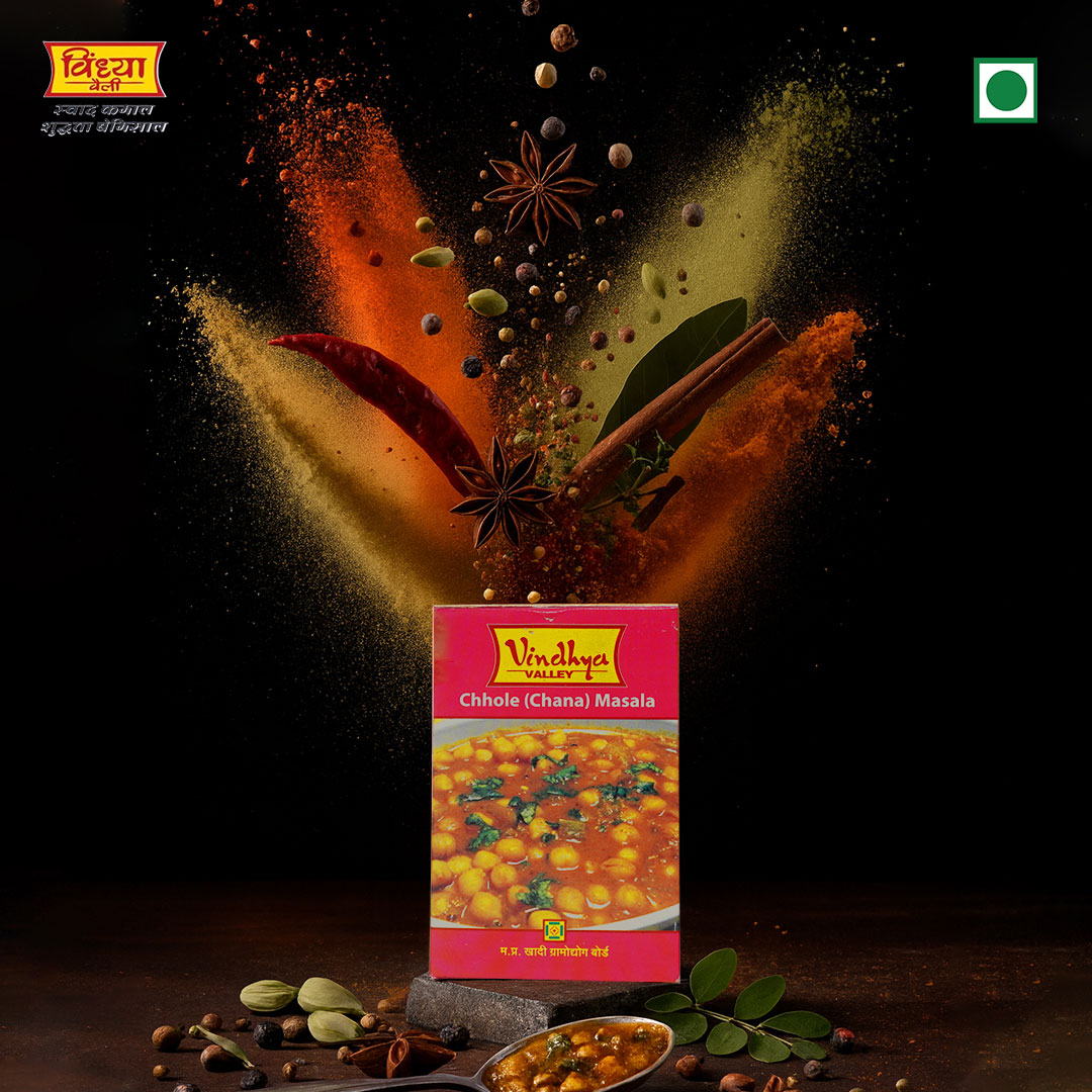 छोले चना मसाला – असली भारतीय मसालों का मिश्रण