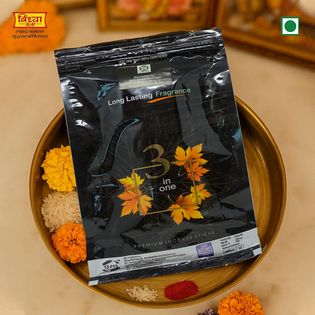 विंध्या वैली 3 इन 1 प्रीमियम इन्सेंस स्टिक