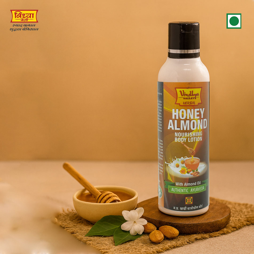 विंध्या वैली हनी आलमंड बॉडी लोशन