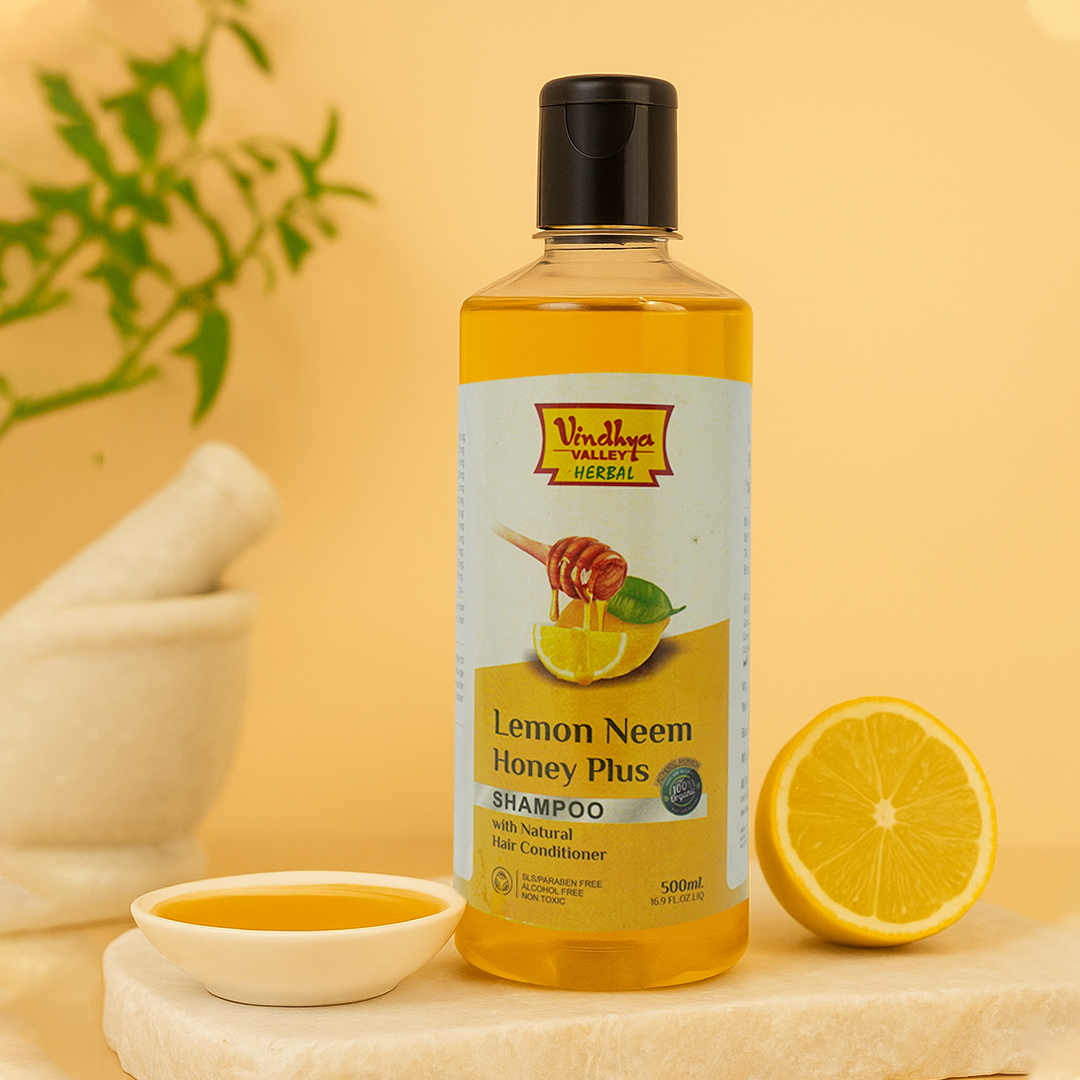विंध्या वैली हनी प्लस लेमन शैम्पू