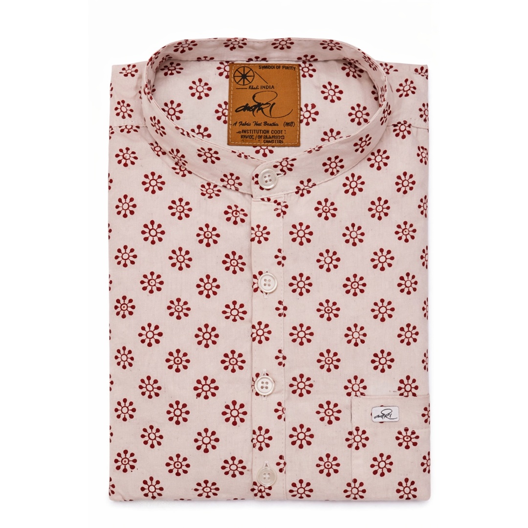 बाघ प्रिंट लॉन्ग कुर्ता – पारंपरिक हस्तकला