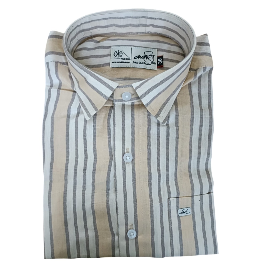 सूती लाइनिंग फुल स्लीव्स शर्ट – सरल, सुसंस्कृत और व्यावहारिक