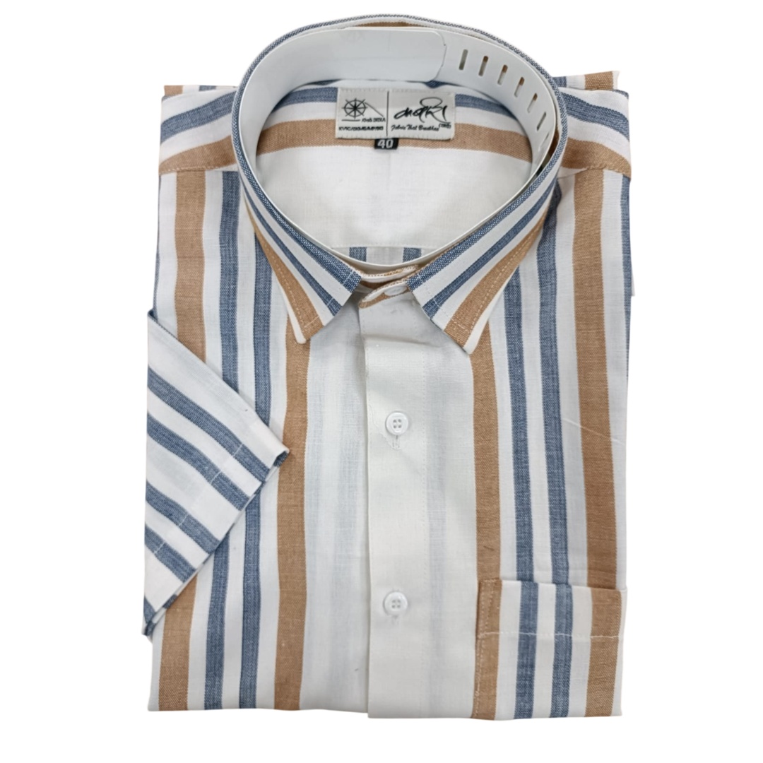 सूती लाइनिंग फुल स्लीव्स शर्ट – साधारण डिज़ाइन में औपचारिक लुक