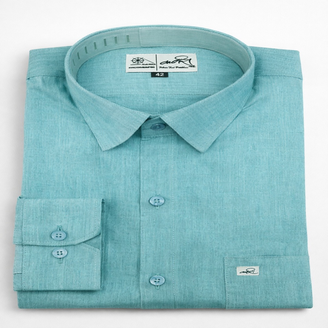 सूती पुरुष फुल स्लीव्स शर्ट –दैनिक उपयोग हेतु