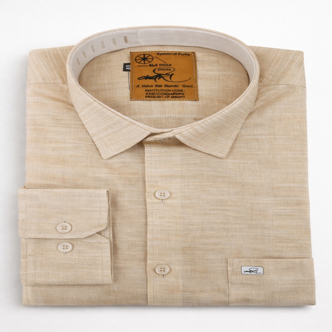 सूती पुरुष फुल स्लीव्स शर्ट