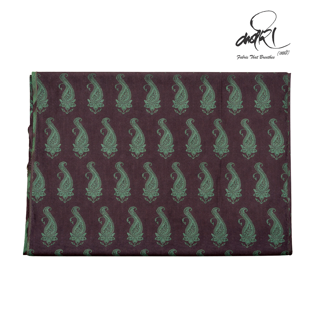 बाघ प्रिंट रनिंग फैब्रिक – शिल्प आधारित बहुउपयोगी सामग्री