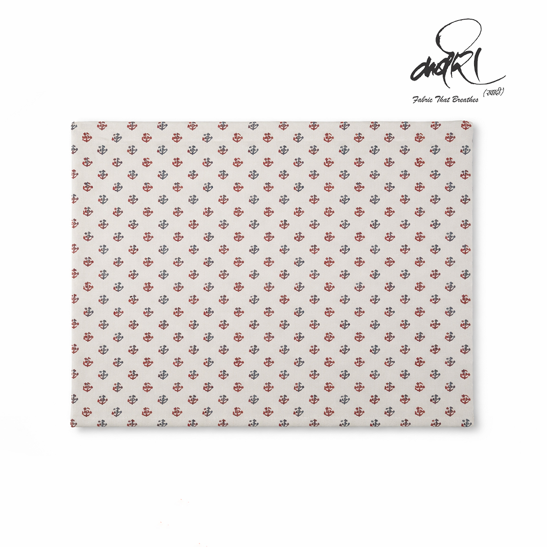 खादी स्ट्रिप वीव रनिंग फैब्रिक – हल्का और बहुउपयोगी कपड़ा